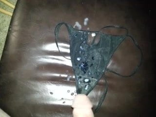cumming on panties