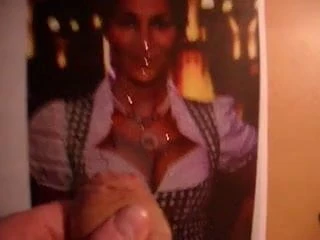 Cumshot to Caroline Beil