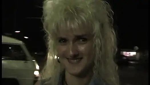 Blonde german MILF in solo act