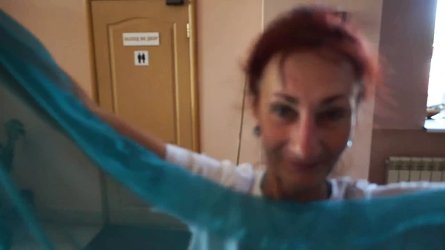 Dance on hotel staircase