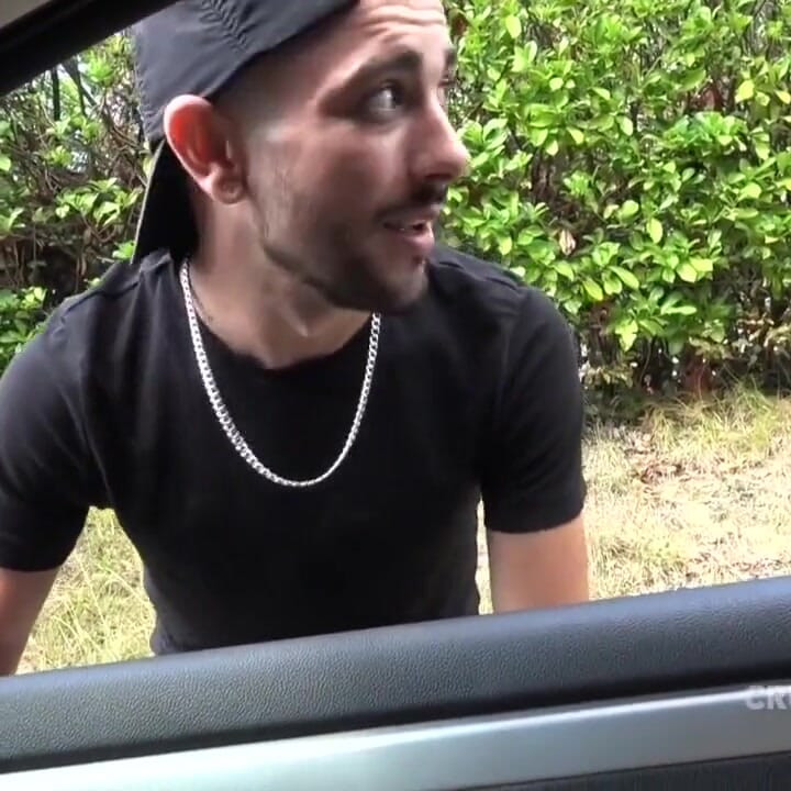Kevin Ass used raw outdoor by young straight dude