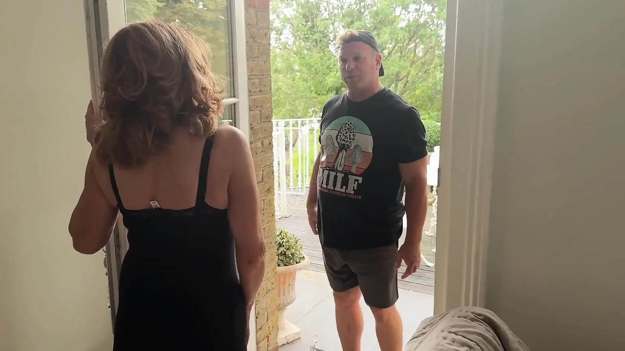 Hotwife Andi James Seduces Her Lawn Man After He Mows Her Lawn - Cheating MILF Takes It All