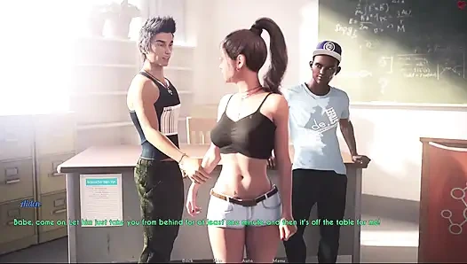 AWAM - where sophia intervene when the guys tried having sex with jessica