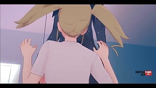 Kaiju N8 - Kikoru Shinomiya chupando um pau grande