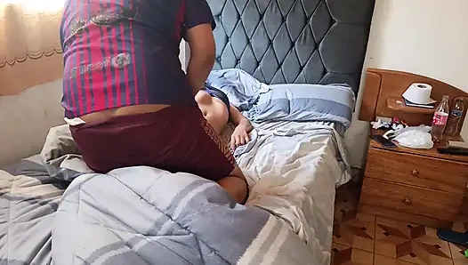 Nice fuck we do homemade in my bed