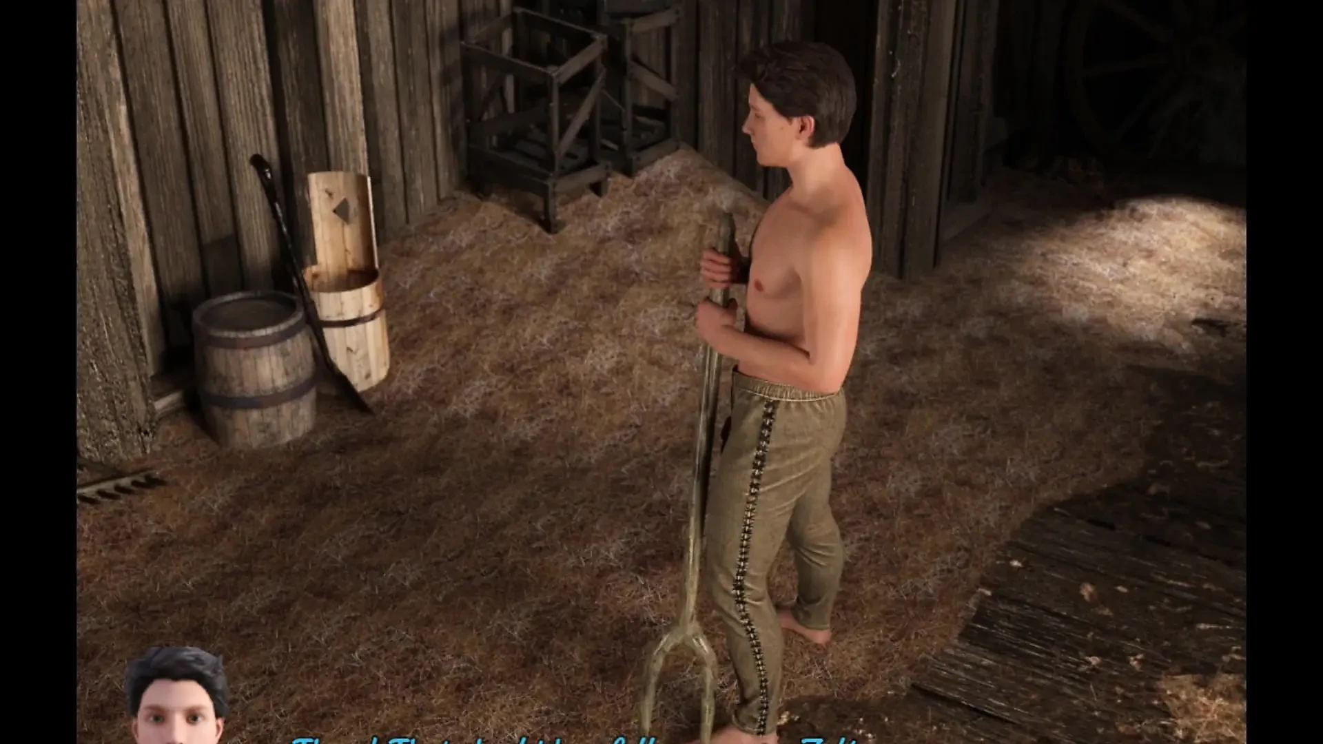 Sucer Les Seins Laiteux D’une Cow-girl