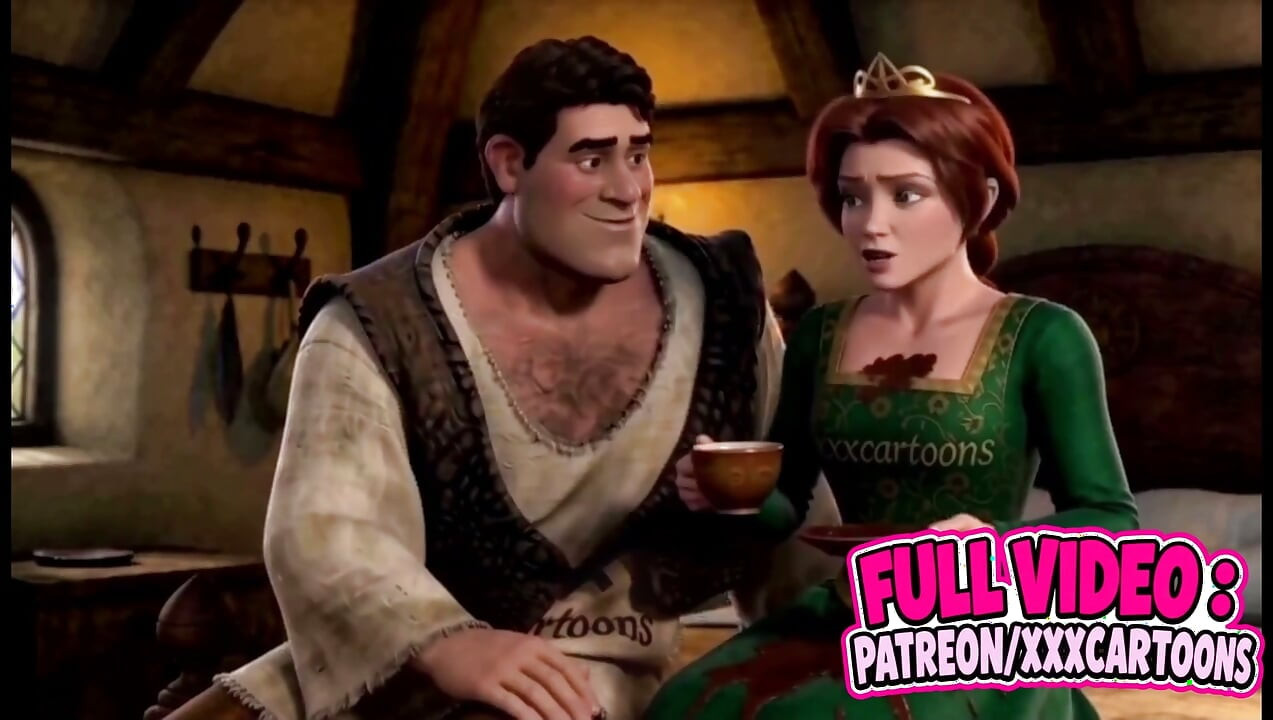 Shreks und Fionas geheime Nacht zusammen