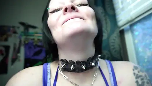 Büyük memeli gotik sürtük protezlerinin ve sakızlarının tadını çıkarmana izin veriyor 31 talimatı