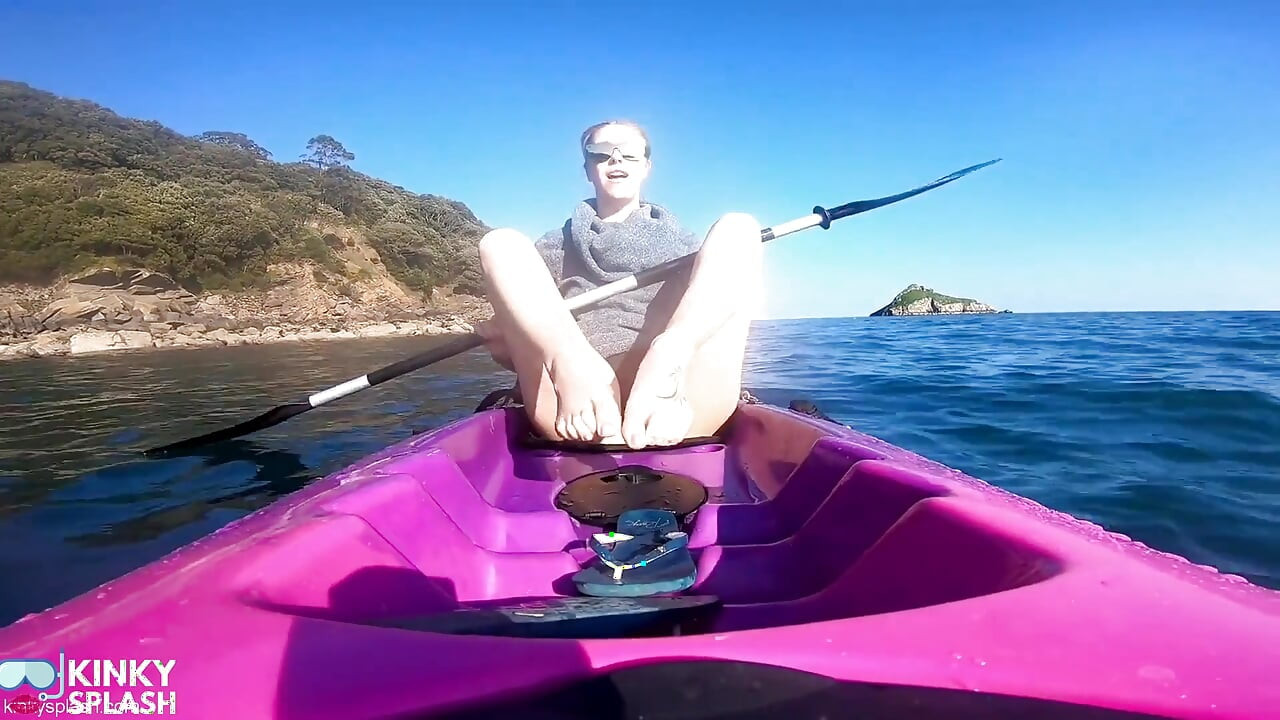Bare Feet JOI Kayak Tease - Risky Outdoor Soles in Public Bare Feet JOI Kayak Tease - Risky Outdoor Soles in Public