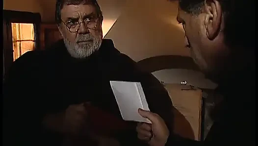 Shameless nun anal fucked in her abbey