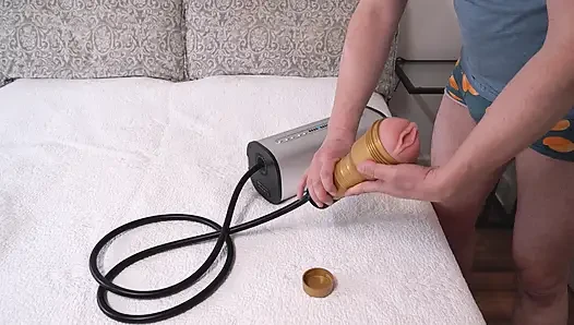 Hacken ihres fleshlights für automatischen blowjob / handjob! Vacuglide 2