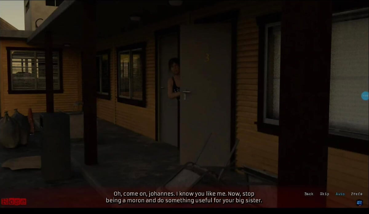 Gates motel #1: someone looked at Rose while she was shaving her pussy