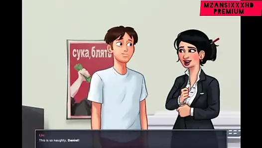 Orta yaşlı seksi kız arkadaşımla sevişiyorum! (Yaz mevsimi efsanesi oyunu)