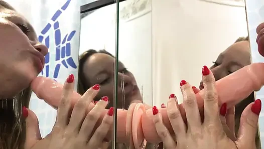 I Practice Deep Blowjob for Your Hard Cock