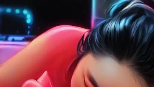 Echte anime freundin lutscht bwc - pOV-blowjob mit oralem creampie