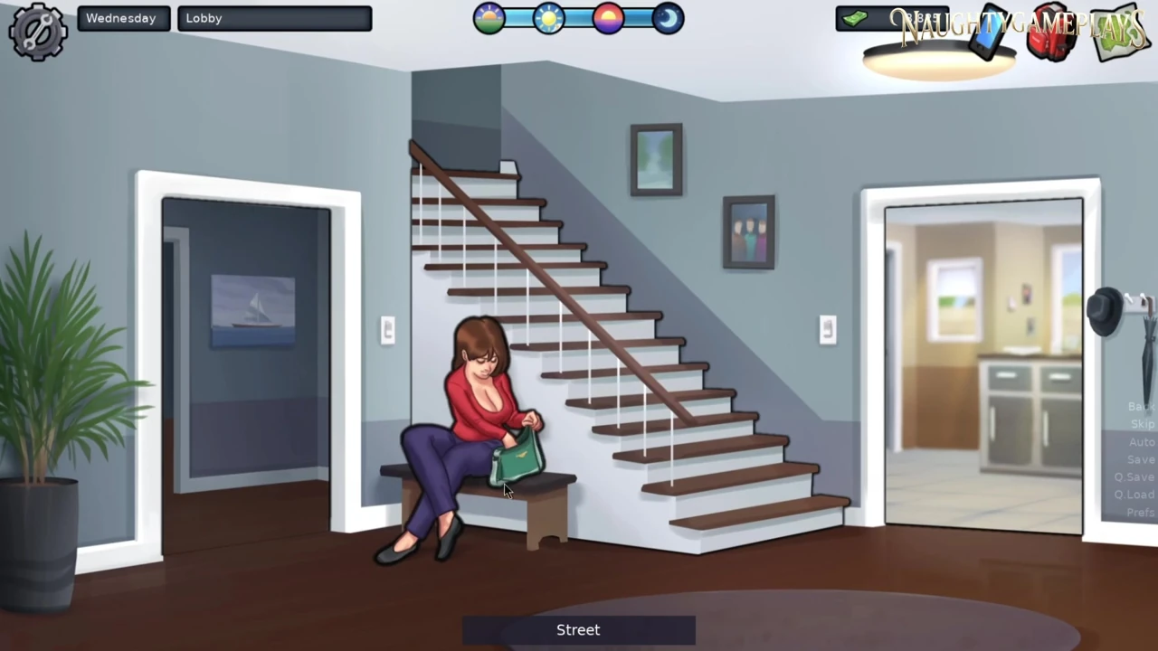 StepMom Shares Bed With Her Stepson They Fuck Under The Sheets - Summertime Saga Part 48 By DarkCookie - 3D Game