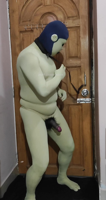 Porn Monkey Mask penis fuck