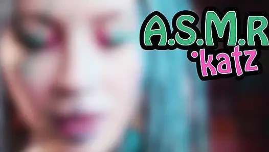 Ich spreche über P - Passion - ASMR podcast SFW spricht goth dünnes mädchen dreadlocks tattoo-modell inked mädchen