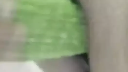 Nida Ali putting big cucumber in pussy and asshole