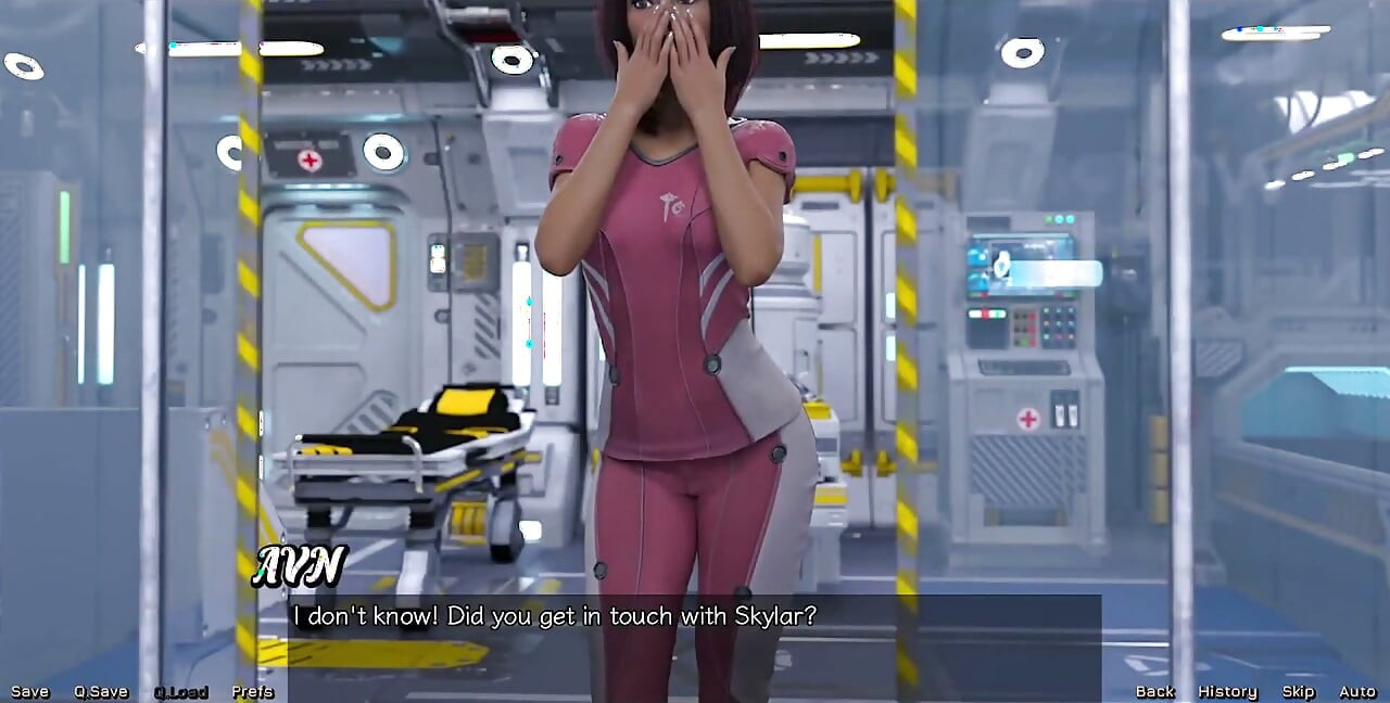 Stranded in Space - Shy Emo Girl Needs Help