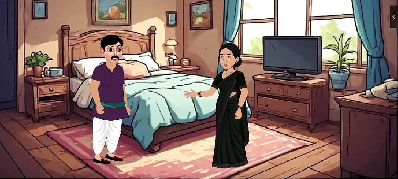 Cheating housewife with her bestfriend and her husband