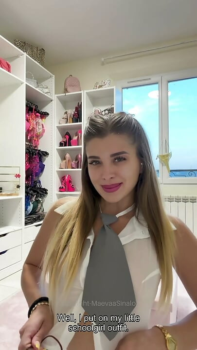 I masturbate my soaked just before going to school