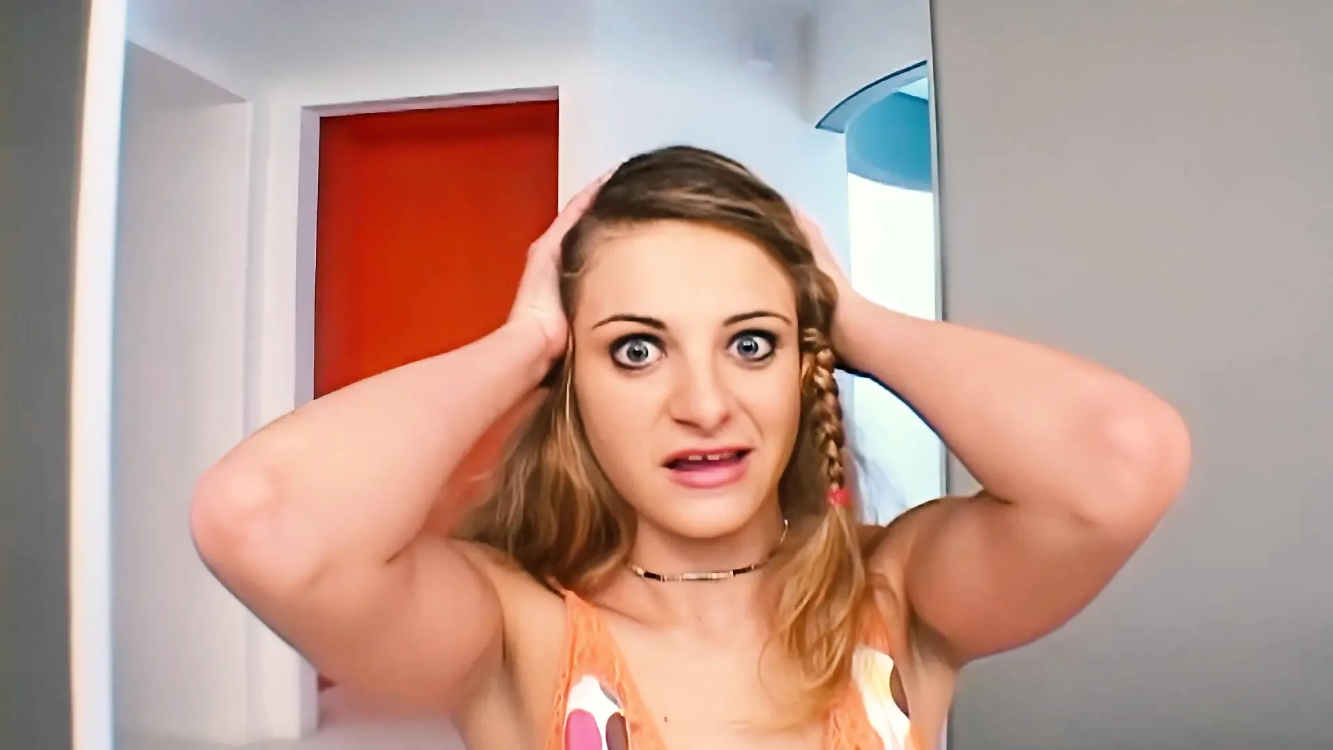 Blond meisje neuken