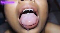 My stepsister Susy is a complete nymphomaniac who loves semen in her mouth and a beautiful face