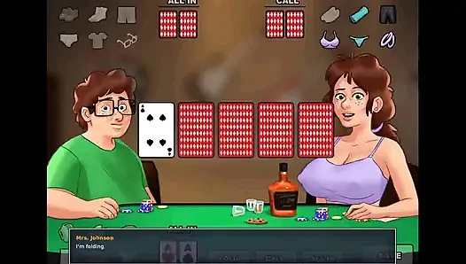 Летняя сага: играю в стрип-покер с милфой, эпизод 170