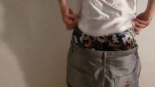 Me sagging and showing my cock