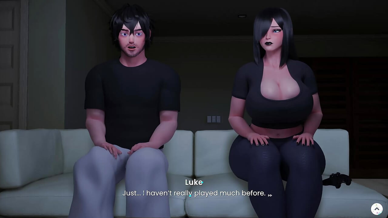 Mansion Days #5 - Goth Hottie Uses Her Wet Mouth