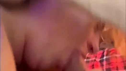 Giving Step-daddy a Blow Job and Getting Fisted