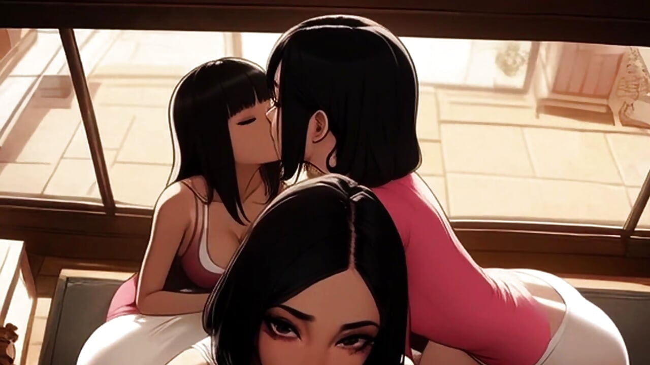 A família da minha garota adora assistir ...