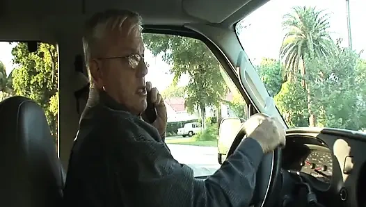 Sexy Blonde Ally Ann 69s Upside Down and Rides a Huge Cock