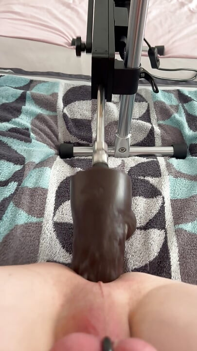 Huge BBC Dildo fucked my boy pussy hard and left my hole wide open, MrHankeystoys