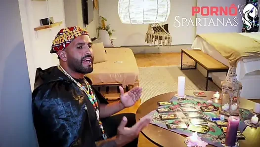 Hot Blonde Goes To Naughty Gypsy To Find Out New Year's Predictions