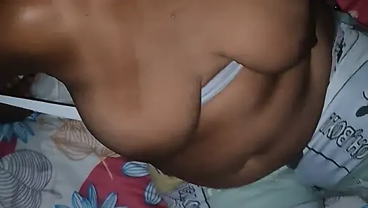 Stepmom Sucks Stepson's Cock Until She Gets the Milk Out