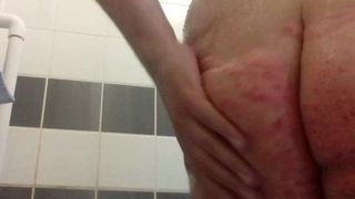 Shower after whipping