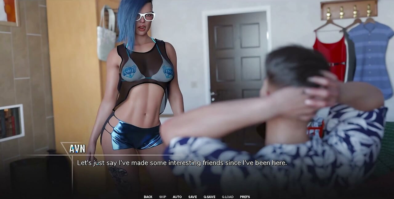 Taboo University - Blue Haired Arogant College Girl Wants to Make a Deal