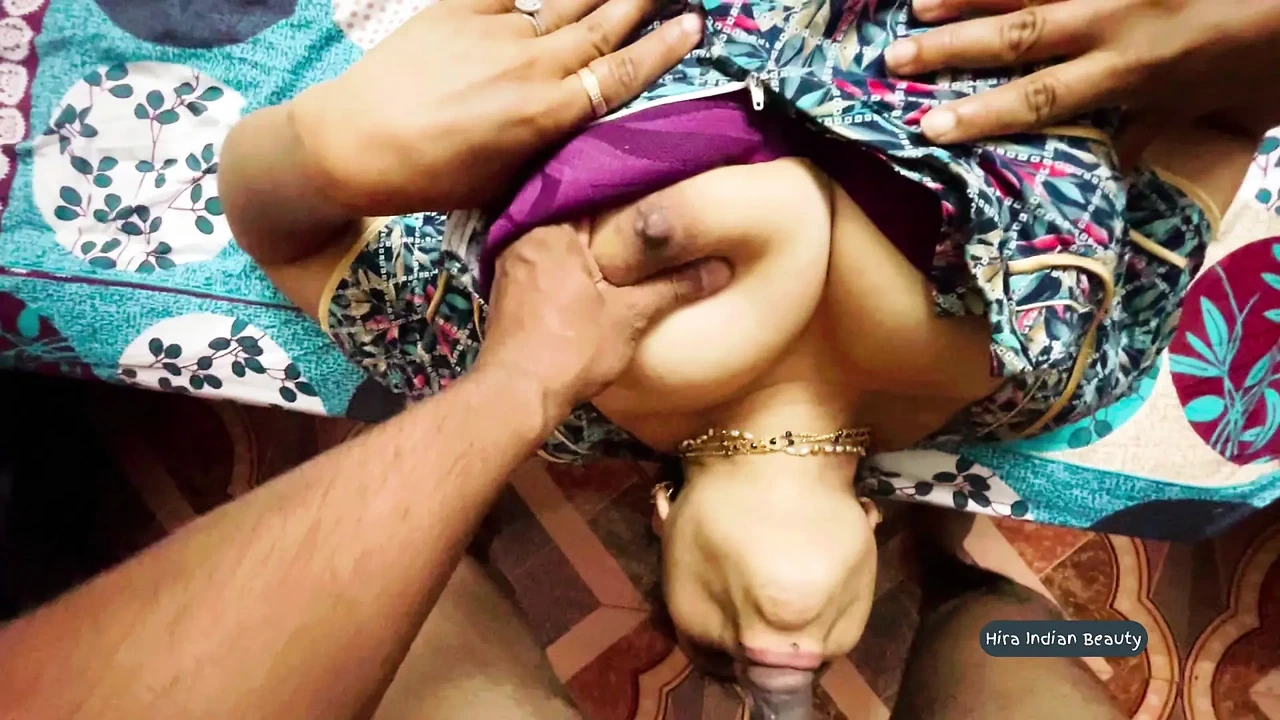Mangalsutra Wearing Daughter-In-Law Gives Slow Deep Throat Mouth Fucking to Father in Law