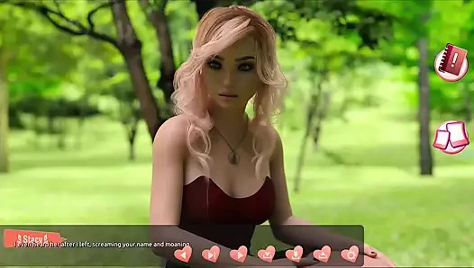 Helping the hotties #3 - Johannes took a sneak peak to see what the girl in the cabin is up to.