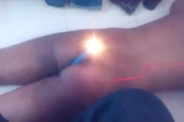 Lighting Candle In the Ass