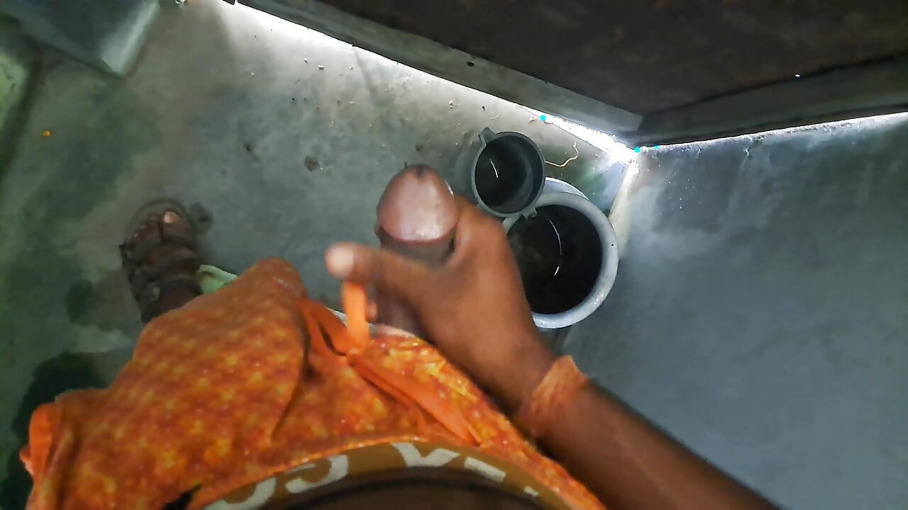 Indian Guy - young boy masterbation in bathroom