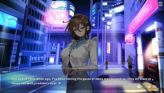 Hentai oyunu - baştan çıkarıcı bir evli kadının aldatan kocasından taşınmasına yardım ediyor - v-lover