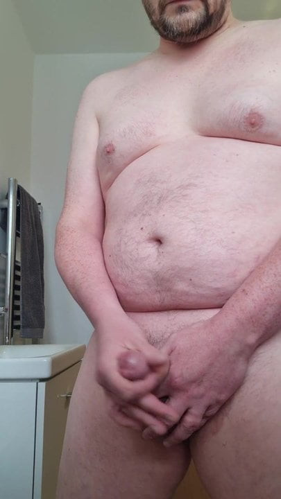 Morning wank and cum