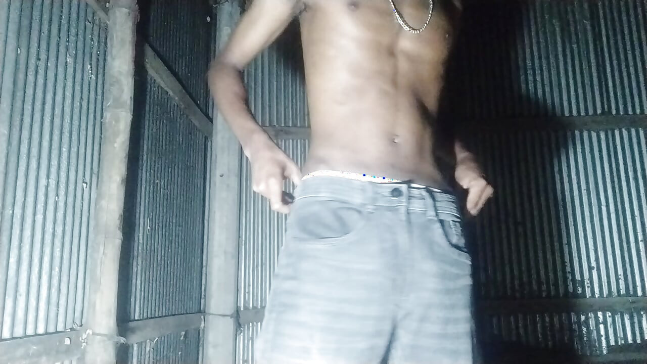 boy jerked big cock and cuming with smoking cigarette  part (4)