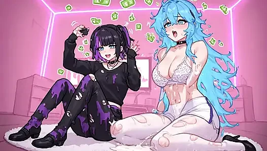 18 year old girl x black dildo I Iner's Livestream Experience + Special Guest !!