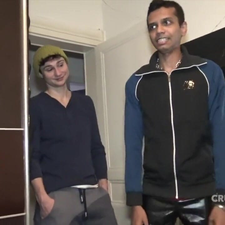 FTM pussyboy fucked barebakc by French twinks