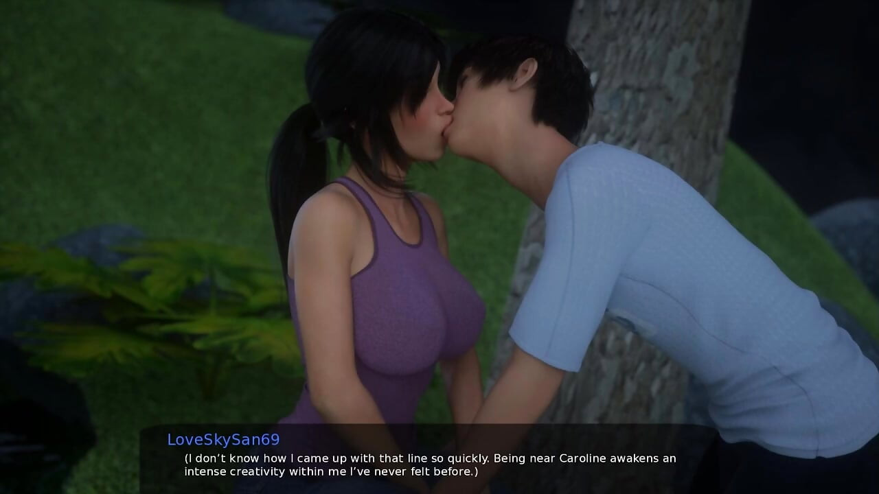 Milfy City v0.6e - parte 91 - Caroline quiere hablar por Loveskysan69