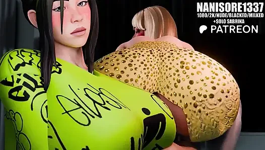 Fortnite Sabrina X Billie Reverse Cowgirl POV